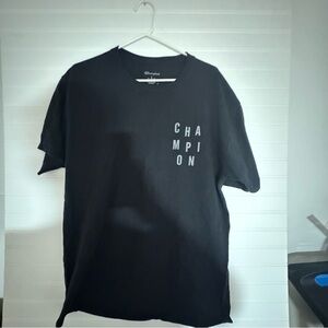 Champion Men's Black T-Shirt L